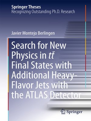 cover image of Search for New Physics in tt ̅ Final States with Additional Heavy-Flavor Jets with the ATLAS Detector